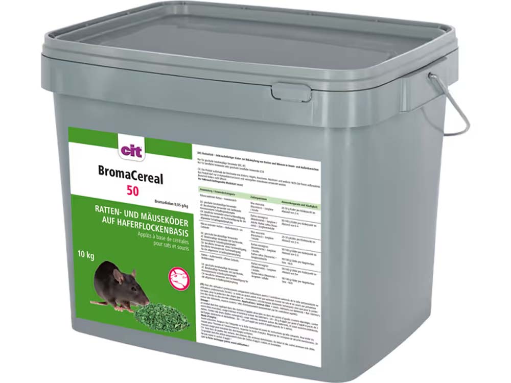 Rattenk&ouml;der Broma Cereal Hafer 50 Grösse: 10kg