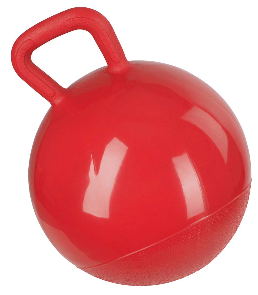 Spielball f. Pferde, rot, 25cm