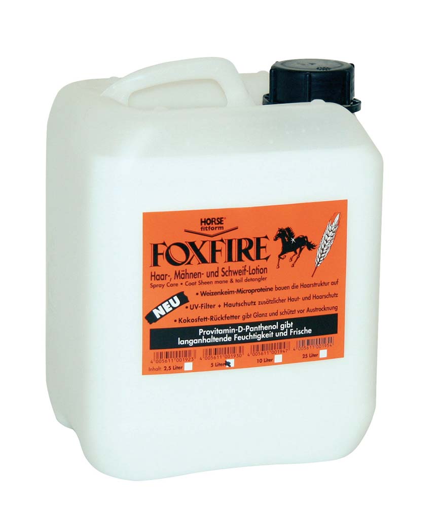 Foxfire Sprühpflege 5ltr.