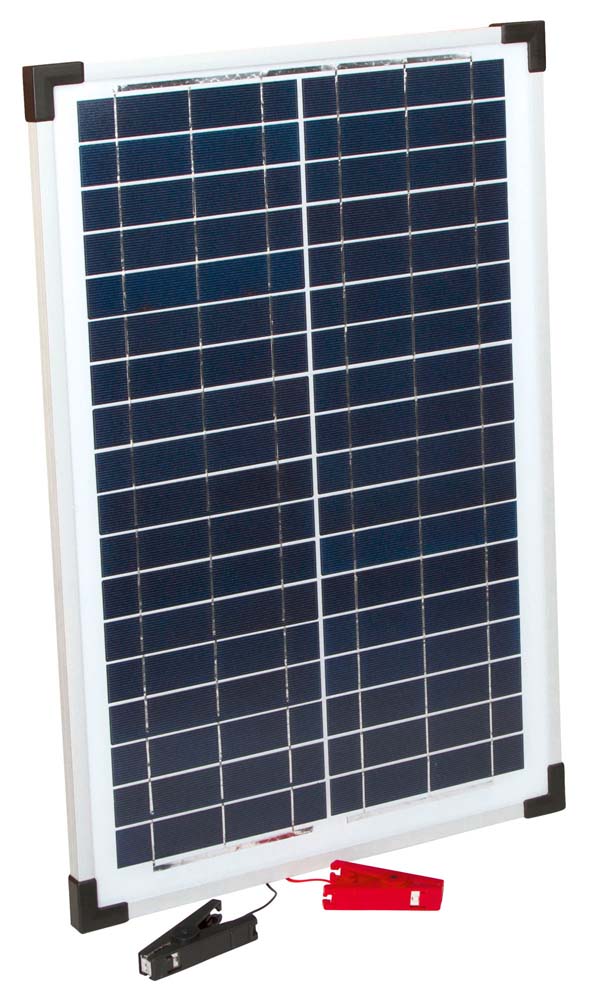 Solarmodul 25W inkl. Halterung Variante: 25W - mit Laderegler