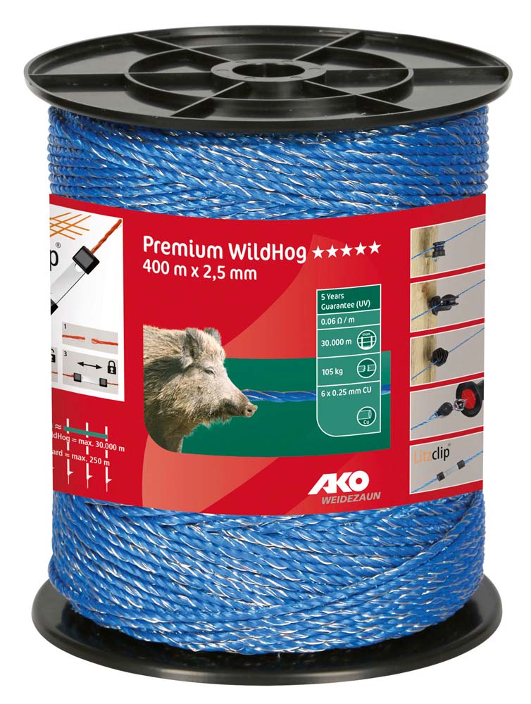 Premium WildHog Litze - blau