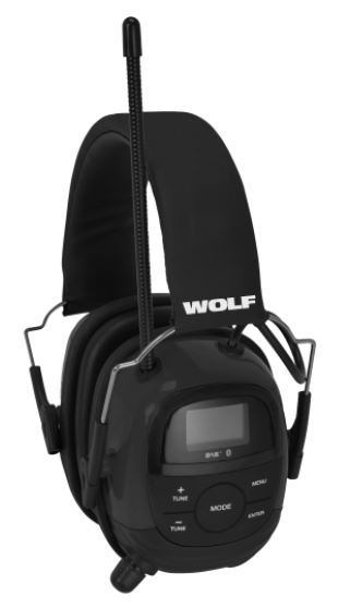 Gehörschutz WOLF PRO - DAB+/FM/Bluetooth