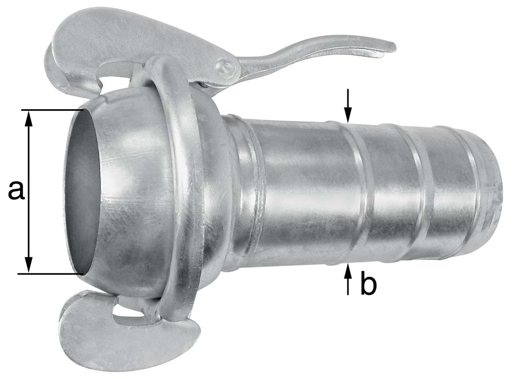 Bauer - Kupplung Vaterstück mit Schlauchtülle