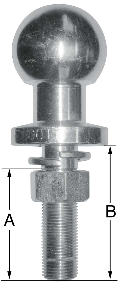 Zugbolzen K50 - ohne Homologation zu Ackerschienen