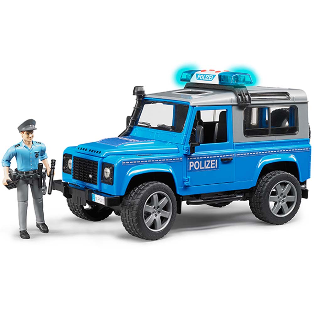 Land Rover Defender Polizeifahrzeug