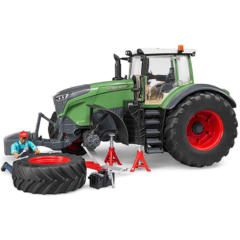 Fendt 1050 Vario m. Mechaniker und Werkstattausstattung