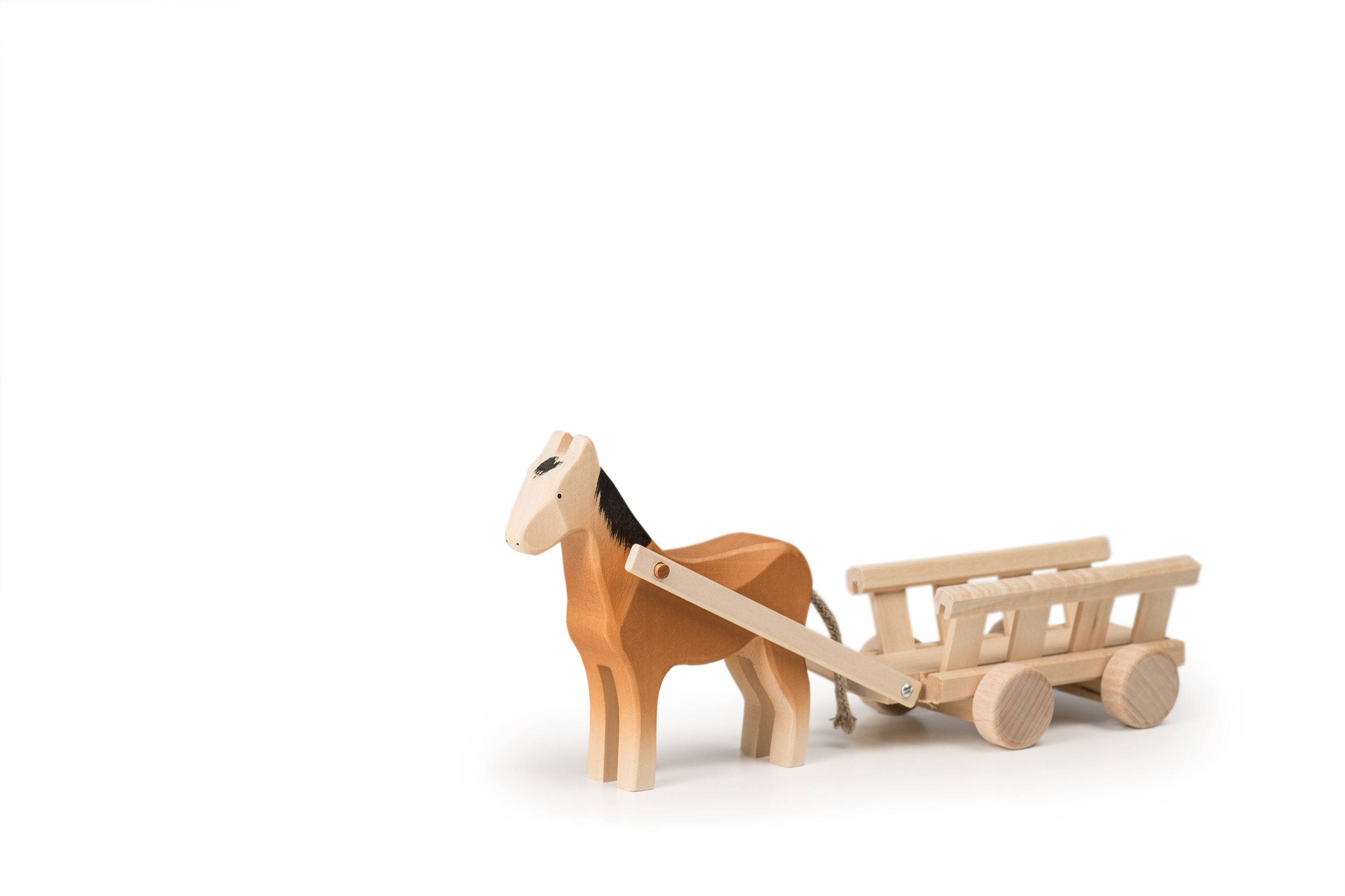 Trauffer - Pferd mit Wagen