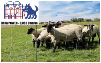 XTRA POWER - Weidenetz - blau