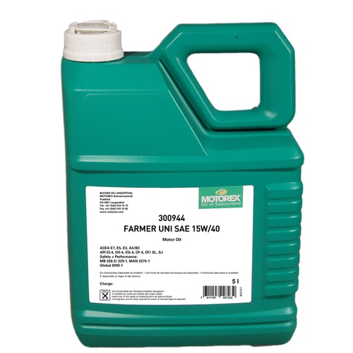 Motorenöl Farmer Uni 15W/40 Grösse: 5l