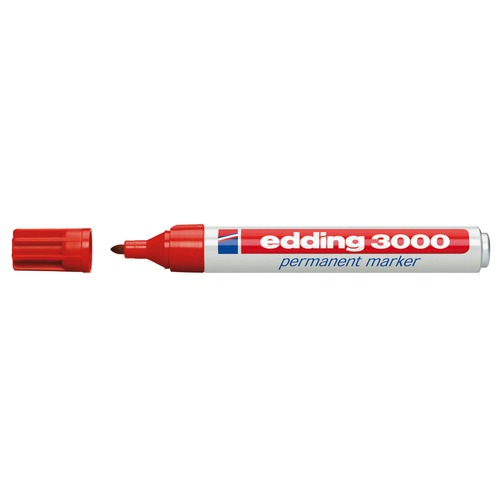 Permanent Marker 3000-2 rot Grösse: rot