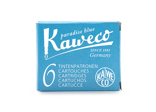 Tintenpatronen Kaweco "Paradise Blue"