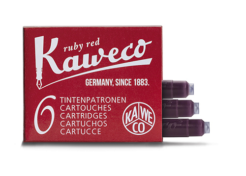 Tintenpatronen Kaweco "Ruby red"