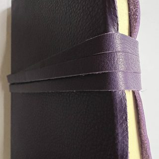 Tagebuch "Viola", Ledereinband
