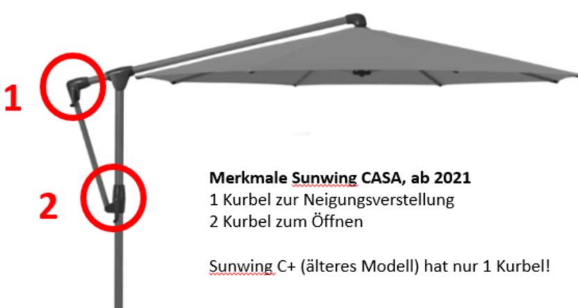 Schutzh&uuml;lle zu Sunwing Casa 210 x 59cm 