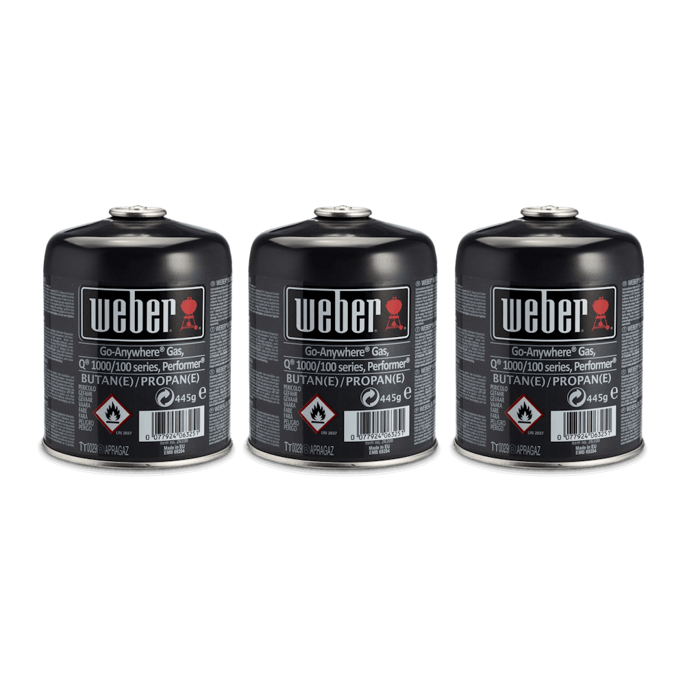 Weber Gas-Kartusche 3er-Pack