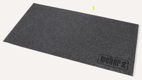 Grillmatte XL 190x114 cm grau