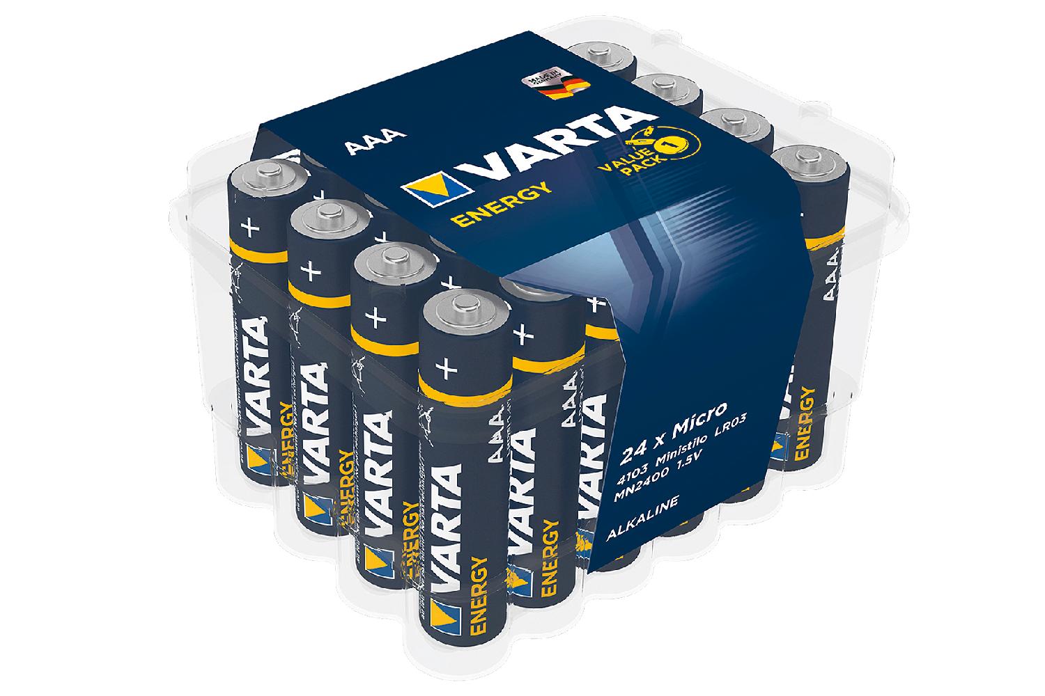VARTA AAA Clear Value 24er Packung