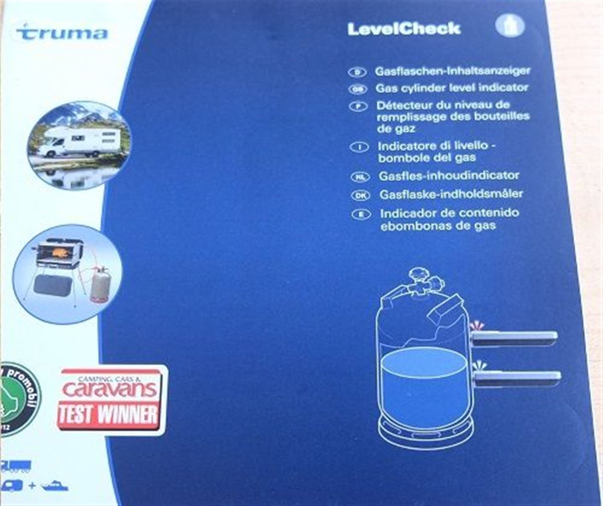 Truma Inhaltsanzeige für Gasflaschen Level Check