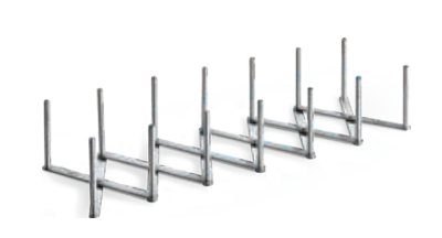 Ausziehbarer Sparerib Halter, Edelstahl