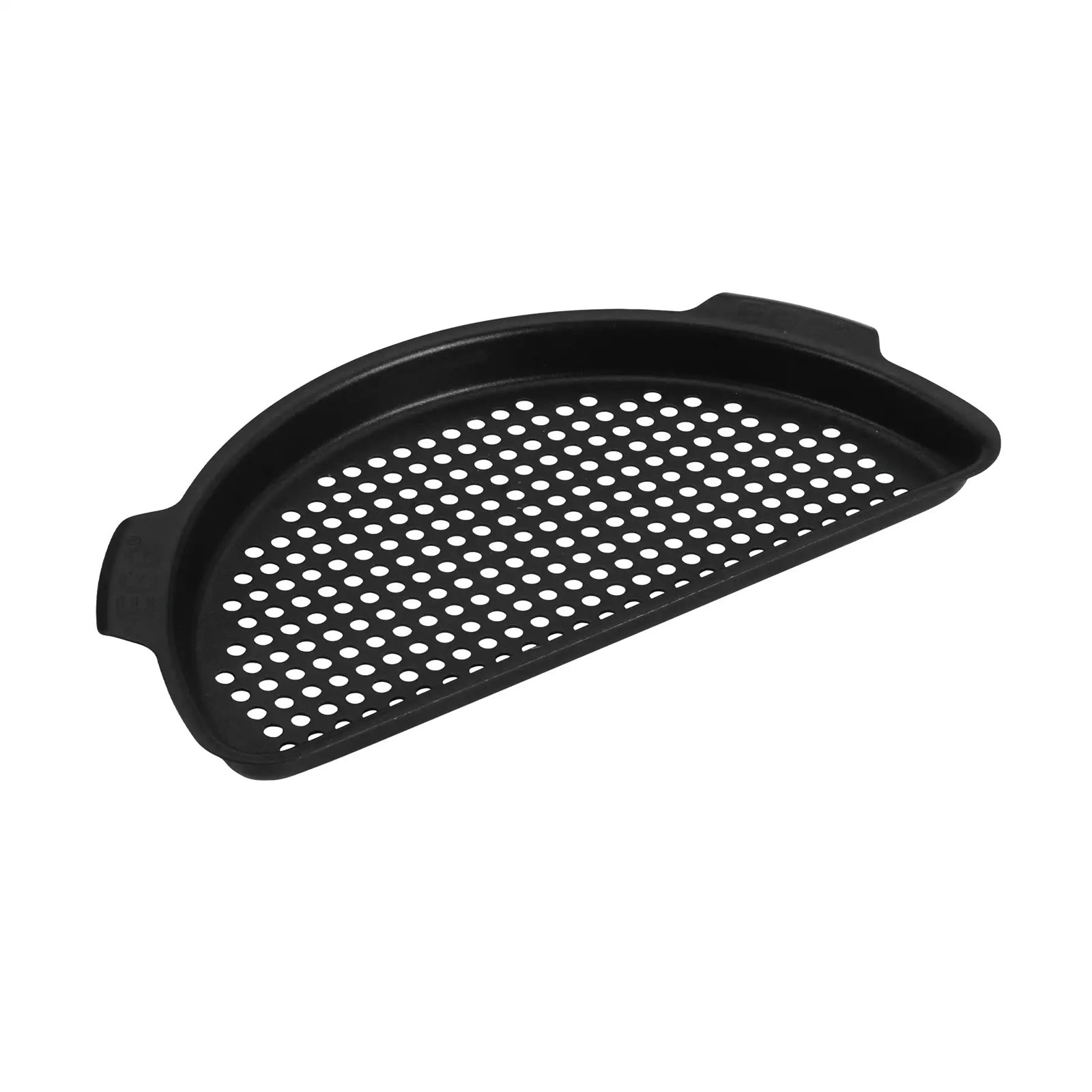 Halbrunde gelochte Grillschale