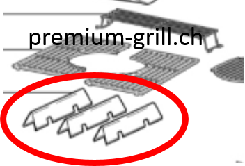 Flavorizer Bars Set 2B Spirit II E/S 210/215