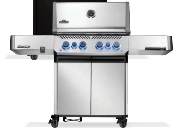 Napoleon Prestige 500, Edelstahl