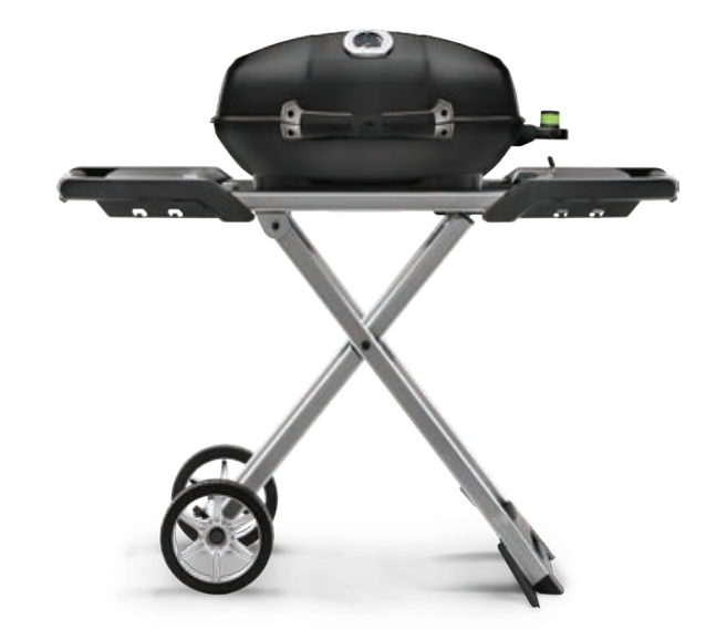TRAVELQ PRO285EX, mit klappbaren Wagen, Elektrogrill