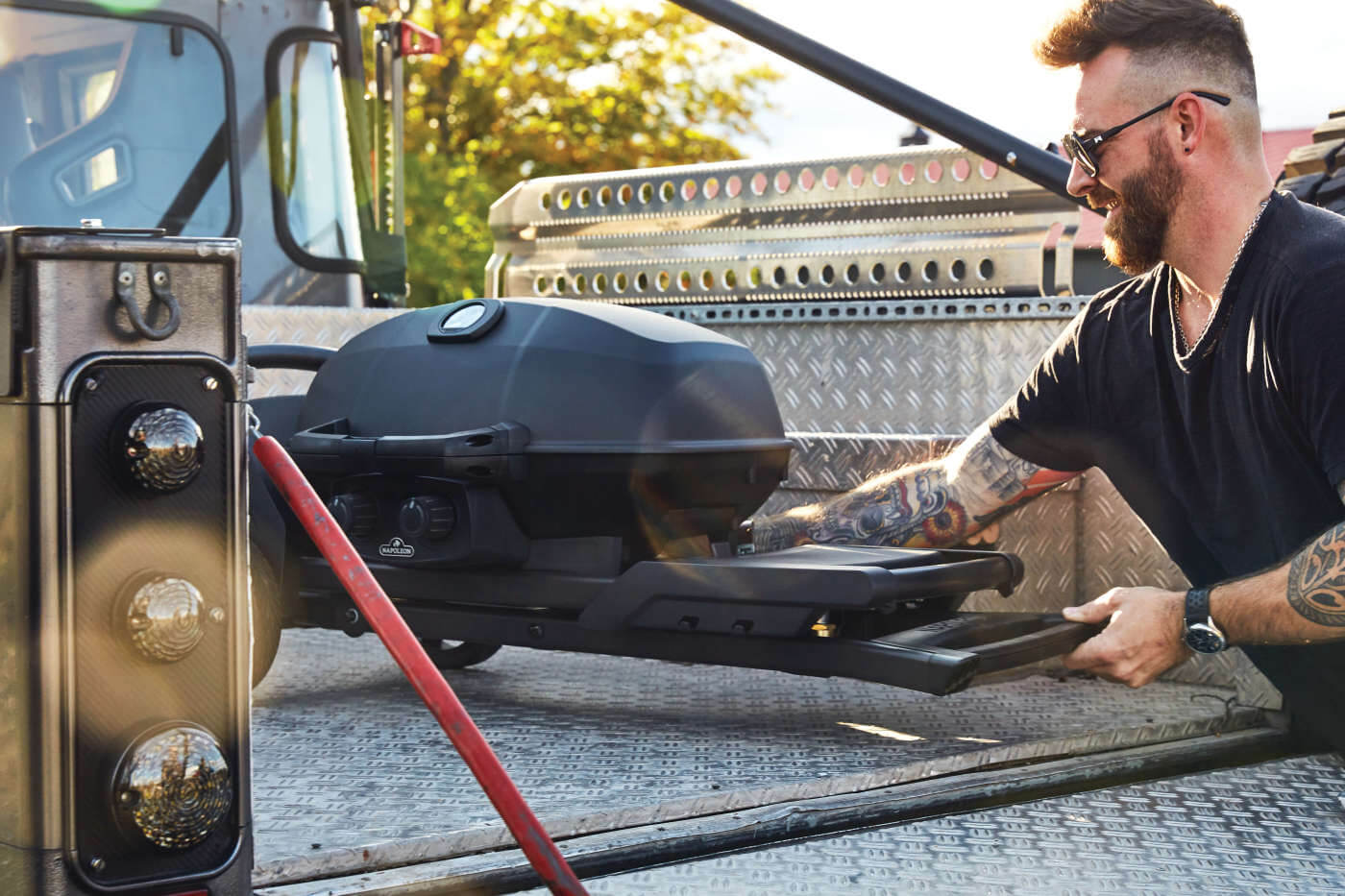 Phantom TRAVELQ PRO285X, mattschwarz, Gasgrill