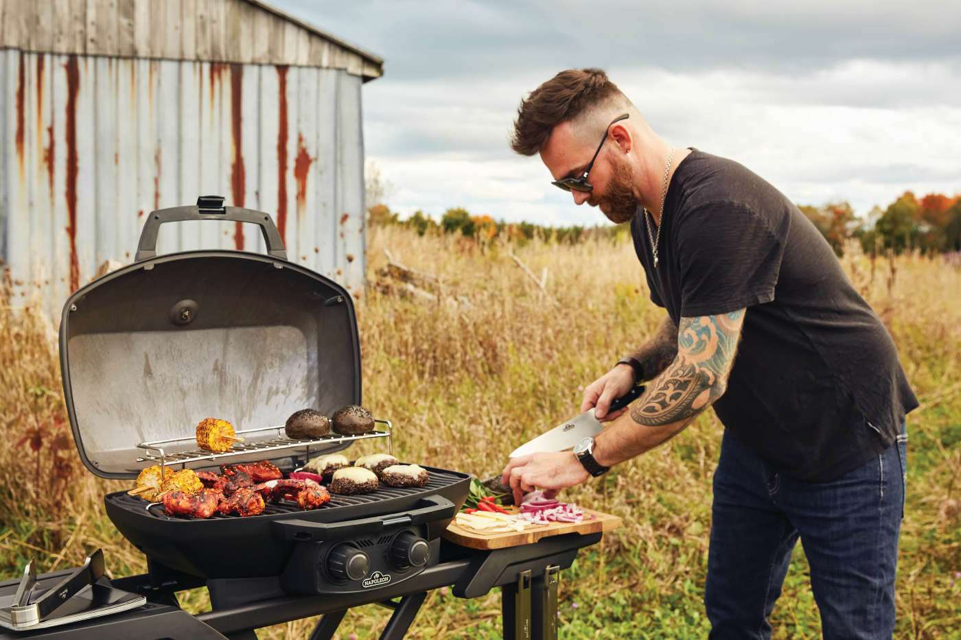 Phantom TRAVELQ PRO285X, mattschwarz, Gasgrill