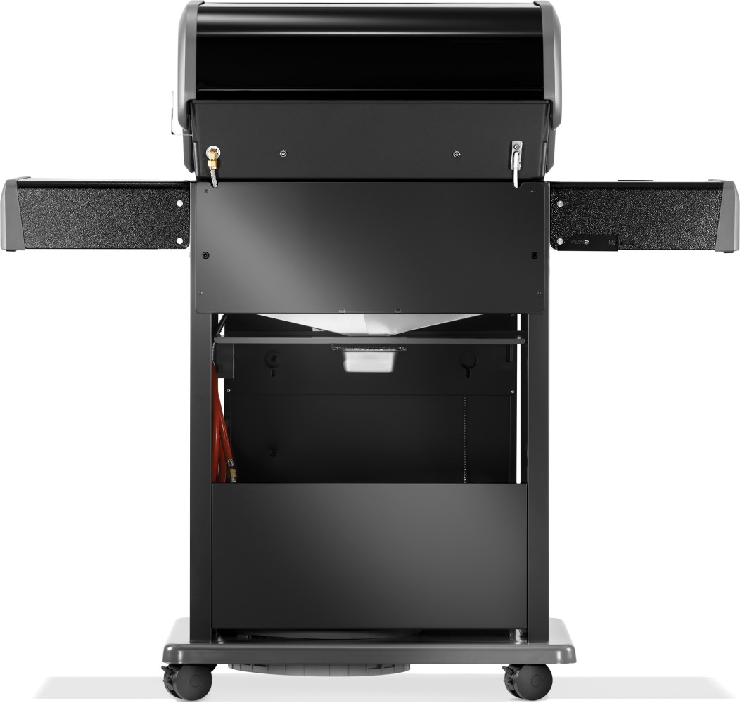 Rogue® 425 mit Heck- und Seitenbrenner, Schwarz, inkl. Drehspieß