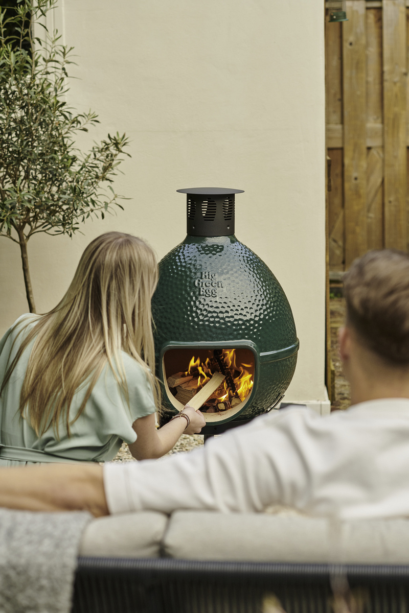 Big Green Egg Chiminea Terrassenofen limitierte Auflage