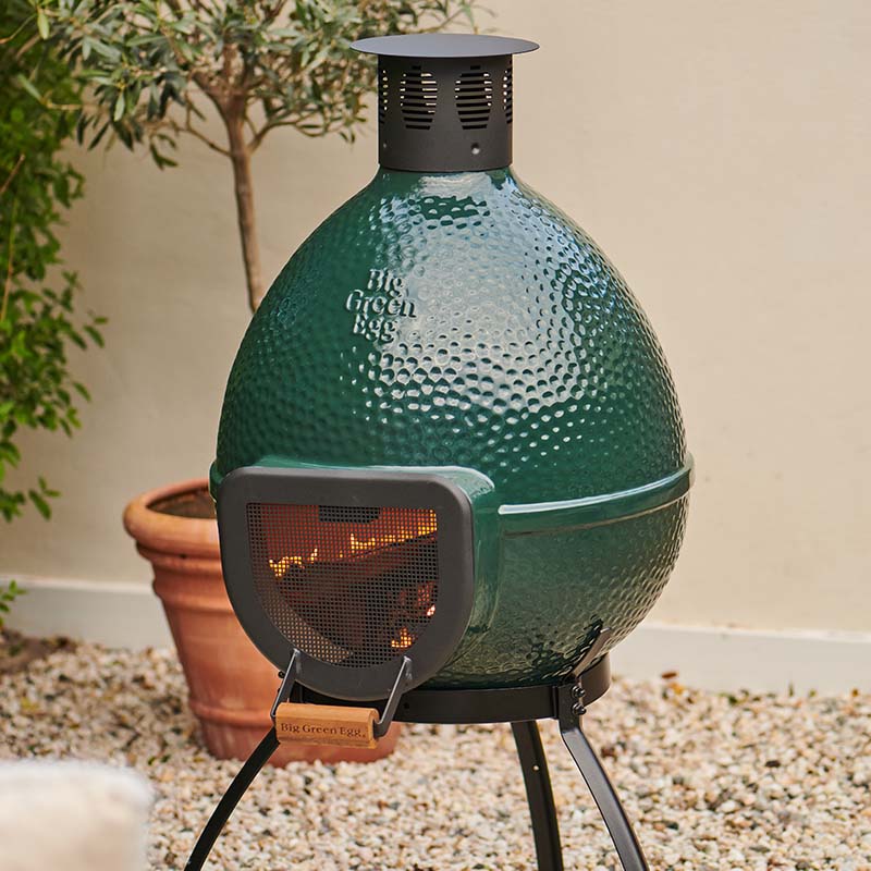 Big Green Egg Chiminea Terrassenofen limitierte Auflage