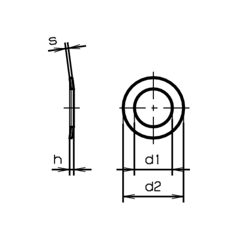 Spannscheiben für Zyl-Schrauben<br>