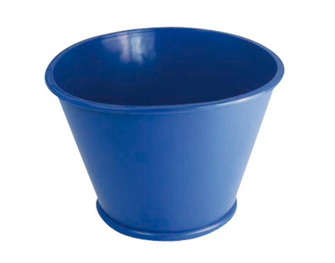 Gipserbecher Gummi 15cm blau<br>