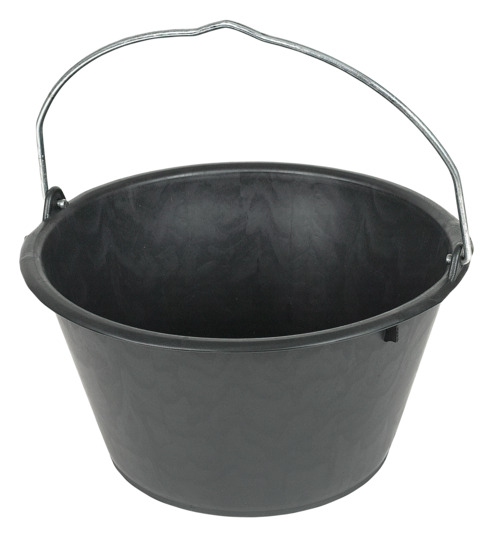 Pflasterkessel 12l schwarz<br>