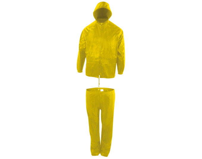 Regenset (Hose/Jacke) gelb<br>