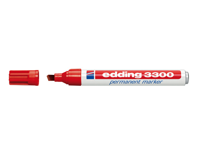 Permanent Marker 3300-2 rot<br> Groesse: rot 