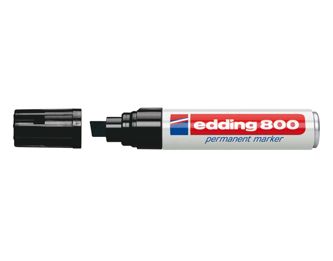 Permanent Marker 800-1 schwarz<br> Groesse: schwarz 