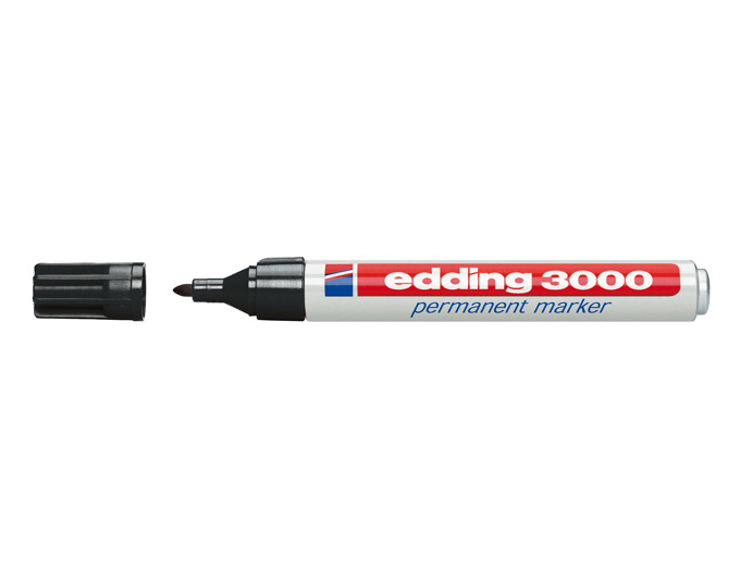 Permanent Marker 3000-1schwa<br> Groesse: schwarz 