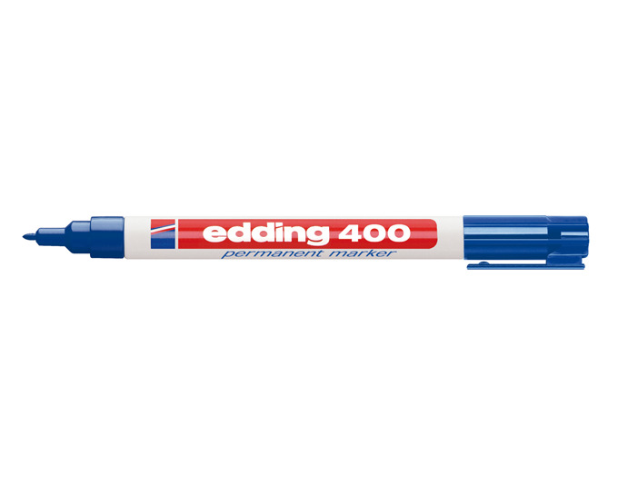 Permanent Marker 400-3 blau<br> Groesse: rot 