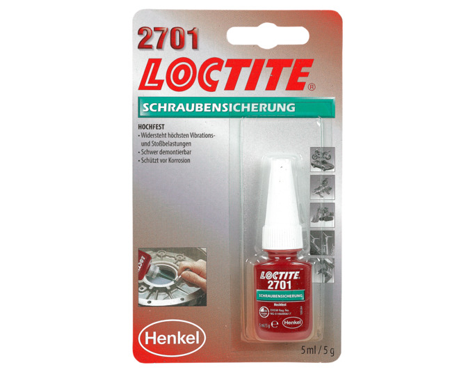 Schraubensicherung 5ml Loctite 2701<br>