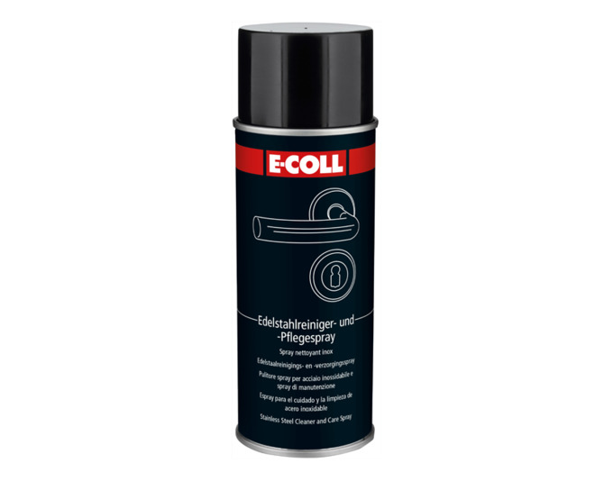 Edelstahlreiniger- und Pflegespray 400ml  E-COLL<br>