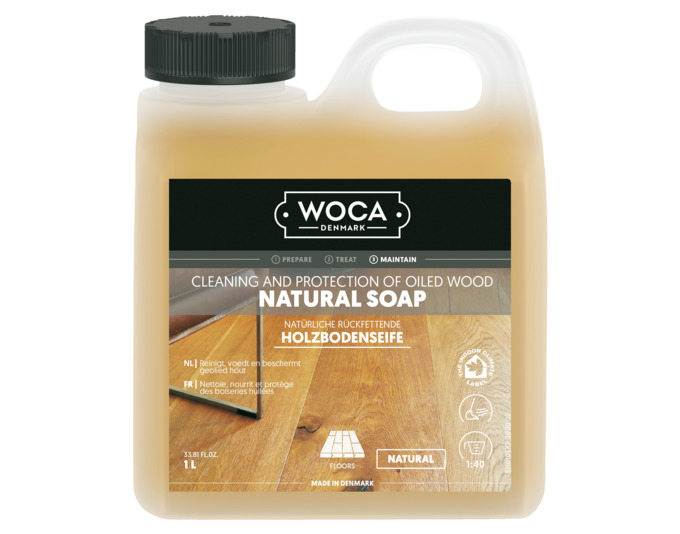 Holzbodenseife Natur WOCA 1l<br>