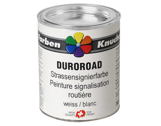 Strassenmarkierfarbe 750ml weiss, Duroroad<br> Farbe: weiss