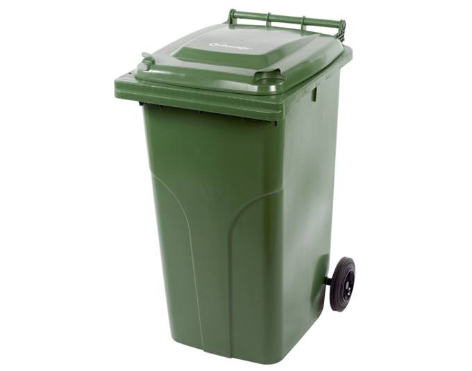 Abfallbehälter 240l grün