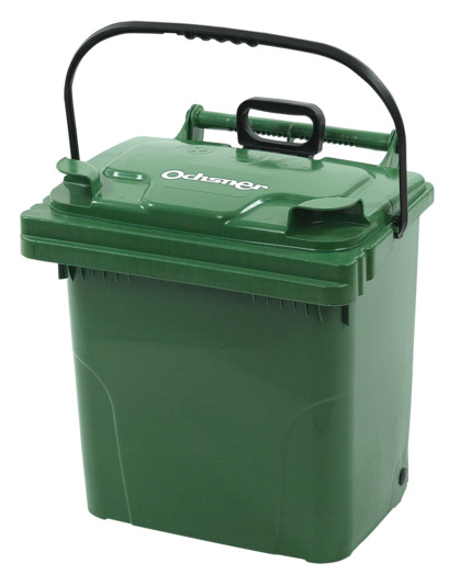 Abfallbehälter 40l grün
