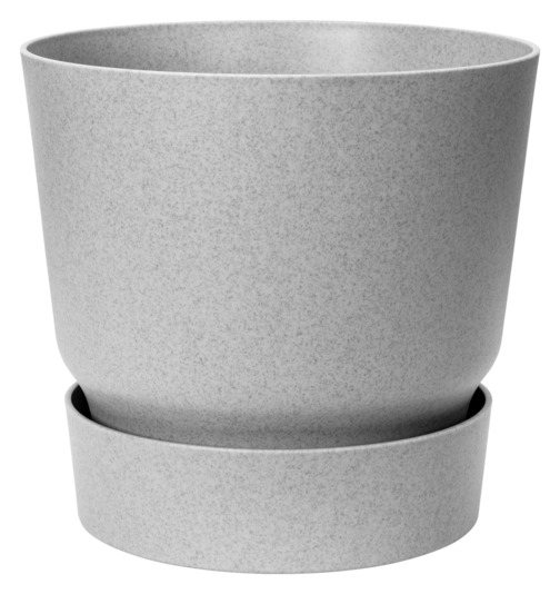 Topf greenville rund 16cm Farbe: living beton