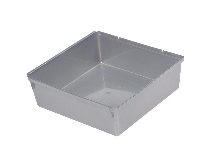 Einteilungen silber 15x15x5cm<br>