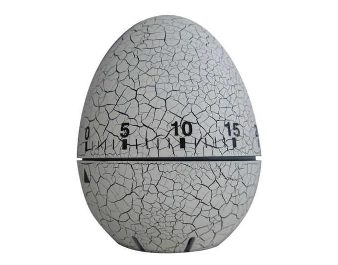 Timer Ei weiss antik