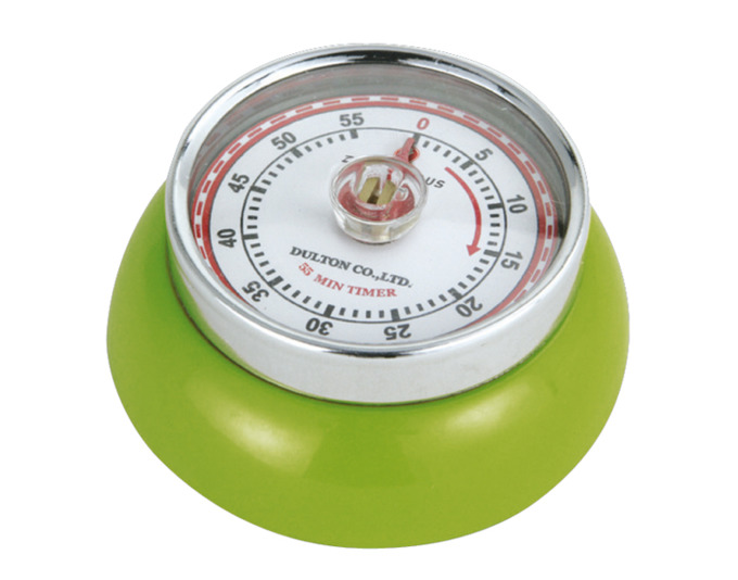 Timer mit Magnet Metall kiwi<br>